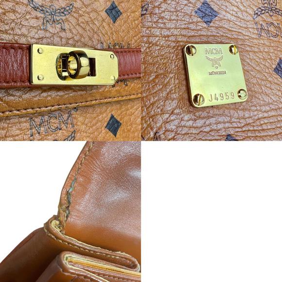 MCM Women's Brown Leather Handbag z7391 - Picture 5 of 5